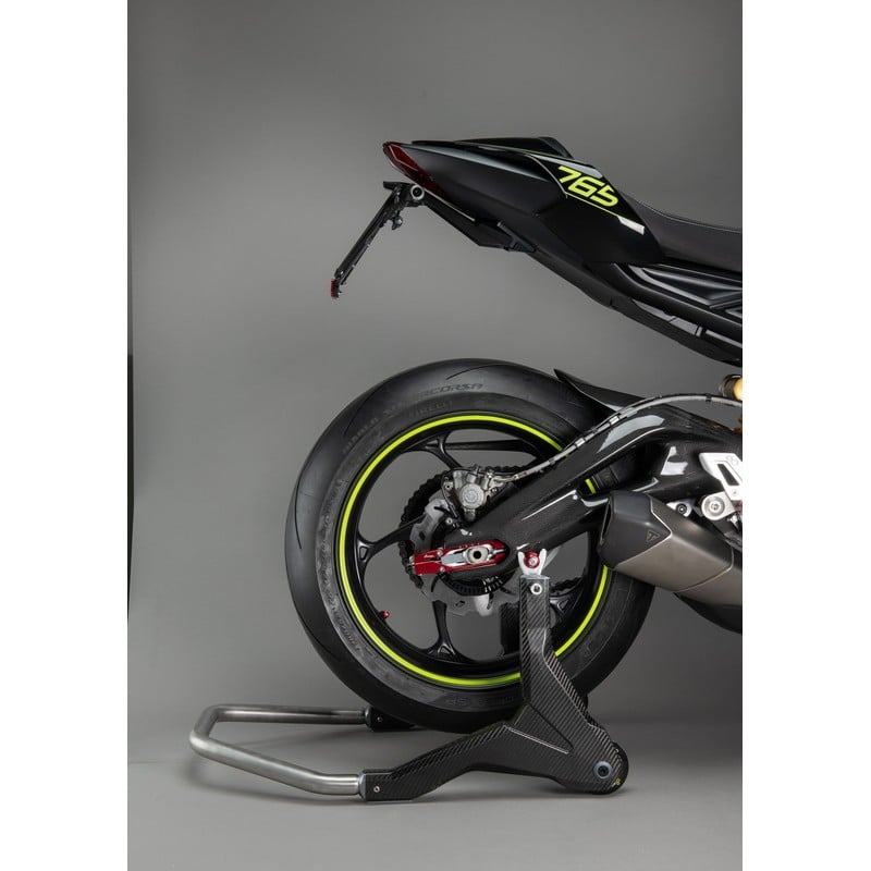 RSC004F Béquille arrière en carbone avec fourches Honda CBR600RR 2025+ Lightech