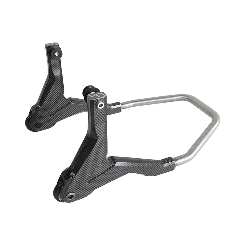 RSC004R Soporte trasero de carbono con rodillos Aprilia RSV4 1100 2025+ Lightech