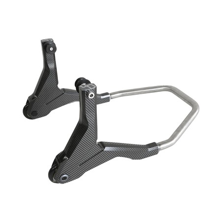 RSC004R Podpórka tylna z włókna węglowego z rolkami Aprilia Tuono V4 1100 2025+ Lightech