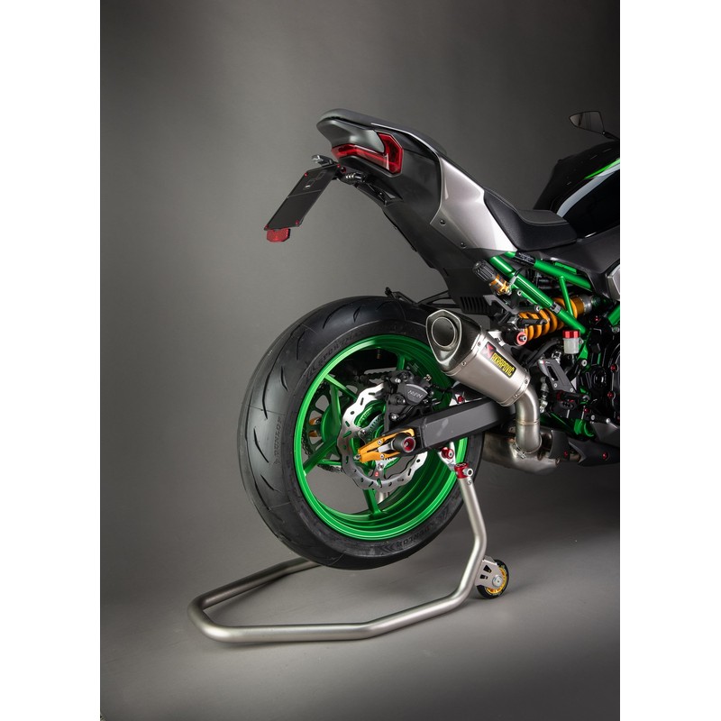 RSS005F_BMW Cavalletto Posteriore In Acciaio Inox con Forchette RSS005F Bmw Lightech RSS005F