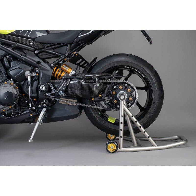RSS010_DUCATI RSS010 Rurowa podpórka jednoramienna ze stali nierdzewnej Ducati Lightech RSS010