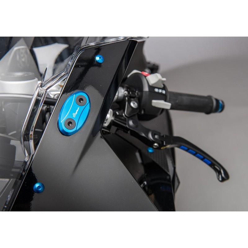 SPE101 Para nakładek na siedzenia lustrzane Yamaha R1 2009+ Lightech