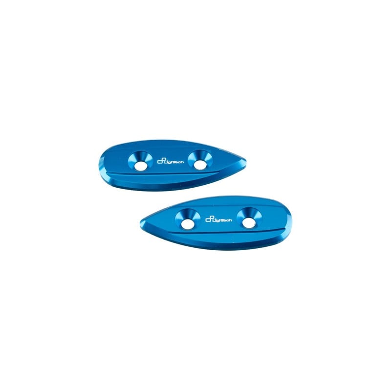 SPE104 Coppia Tappi Sede Specchio Yamaha R6 2005+ Lightech