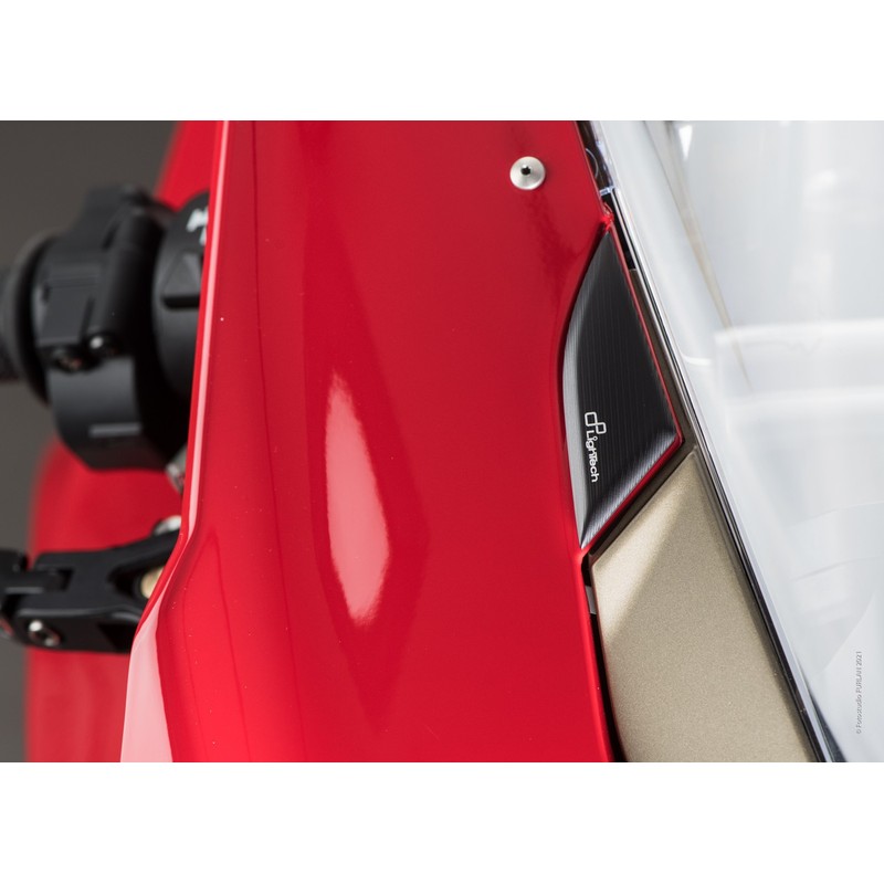SPE123 Coppia Tappi Sede Specchio Ducati Panigale V4 2020+ Lightech