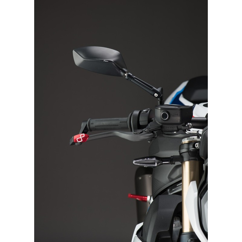 SPEAL027NER Pair Alluminum Mirrors GEMINI Aprilia Tuono V4 1100 Factory 2025+ Lightech