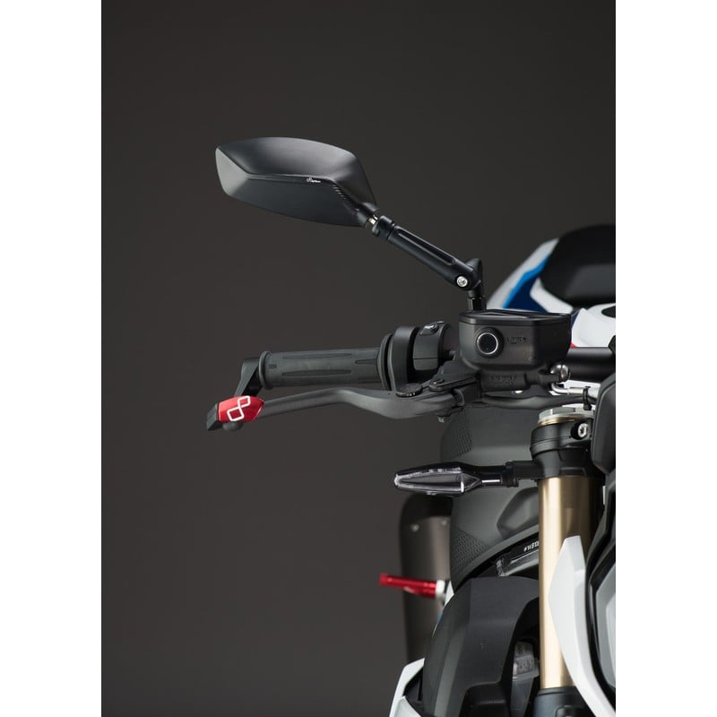 SPEAL027NER Par de espejos GEMINI de aluminio Ktm Duke 890 R 2018+ Lightech