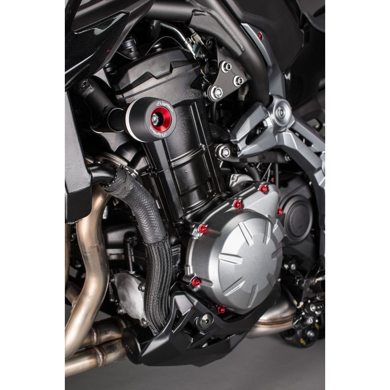 STEKA215 Kit de protección de cuadro con absorción de impactos Kawasaki Z900 2017+ Lightech