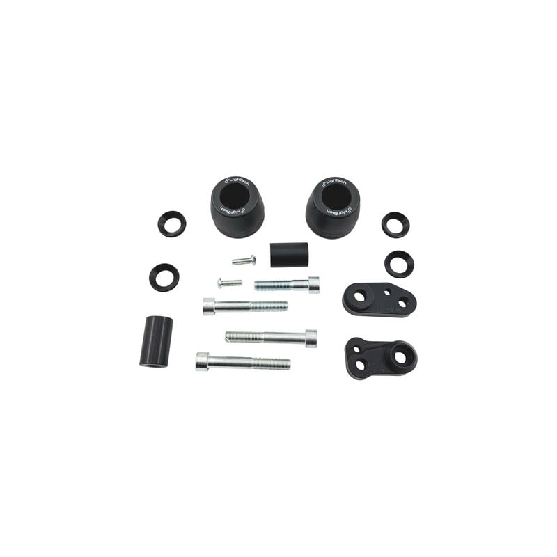 STEKA221 Shock-Absorbing Frame Sliders Kit Kawasaki ZX6R 2024+ Lightech