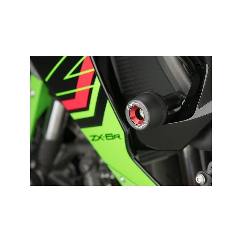 STEKA221 Kit de protección de cuadro con absorción de impactos Kawasaki ZX6R 2024+ Lightech