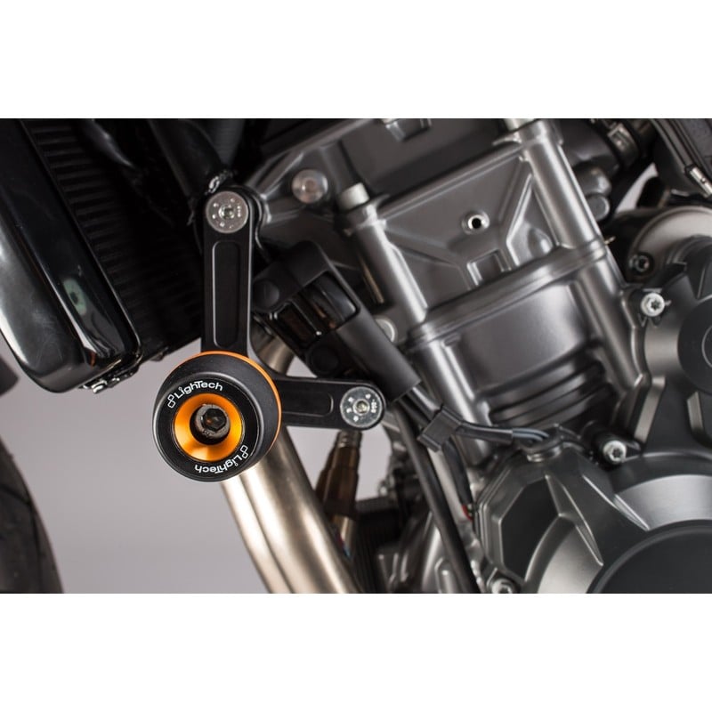 STEKT204 Kit de protección de cuadro con absorción de impactos Ktm Duke 790 2018+ Lightech