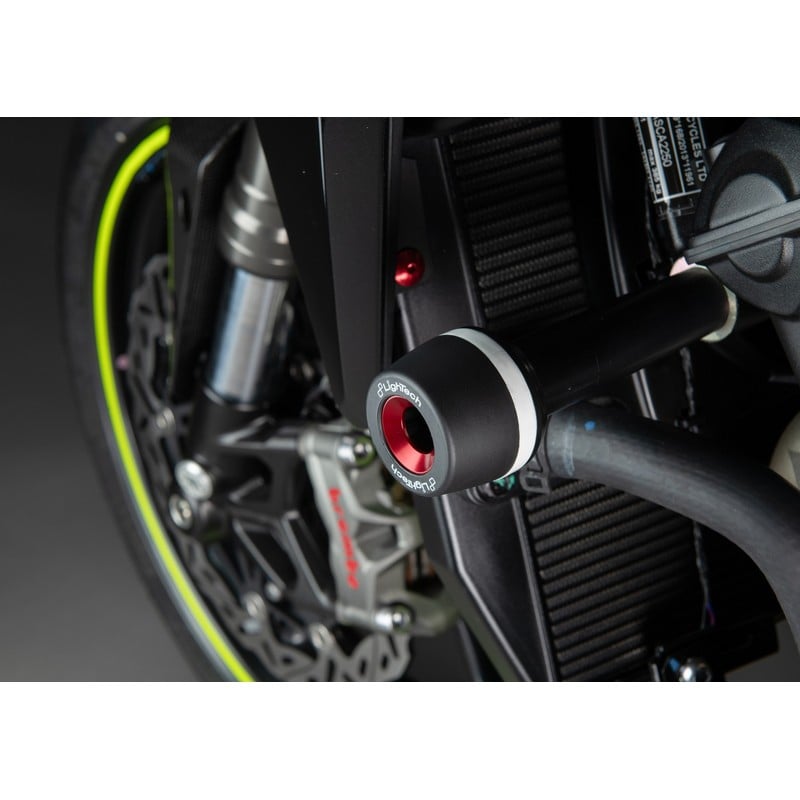 STETR205 Zestaw ochronny ramy amortyzującej wstrząsy Triumph Street Triple 675 R 2011+ Lightech