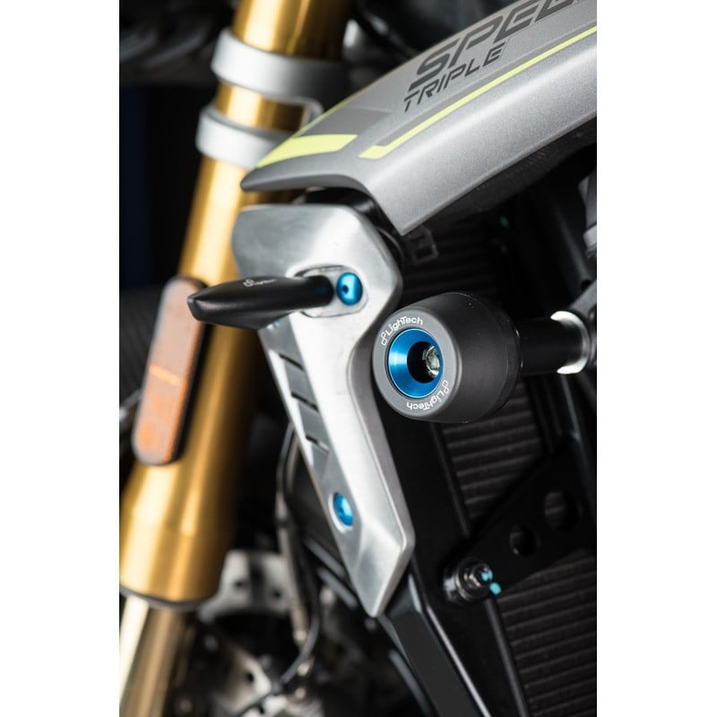 STETR206 Shock-Absorbing Frame Sliders Kit Triumph Speed Triple 1200 RS 2021+ Lightech