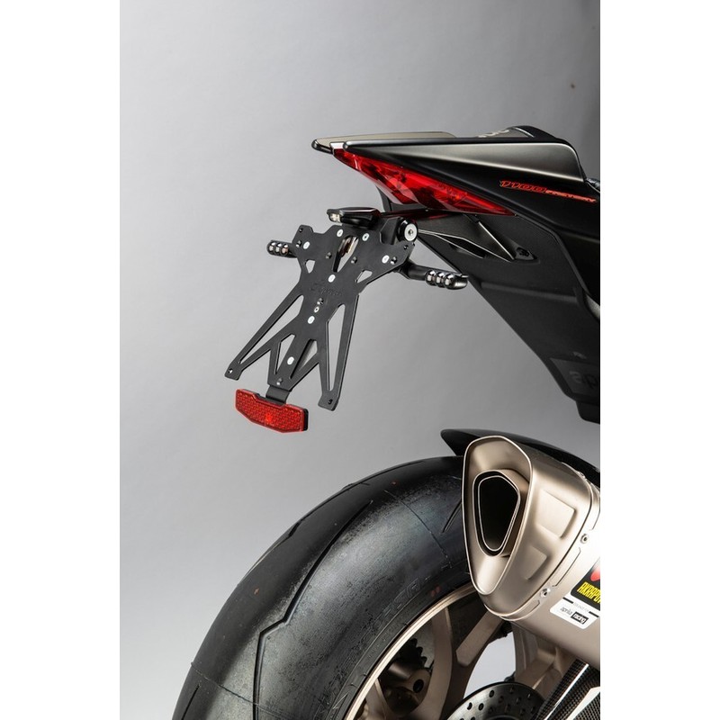 TARAP107A2 Soporte de matrícula ajustable Aprilia RSV4 1100 Factory 2019+ Lightech