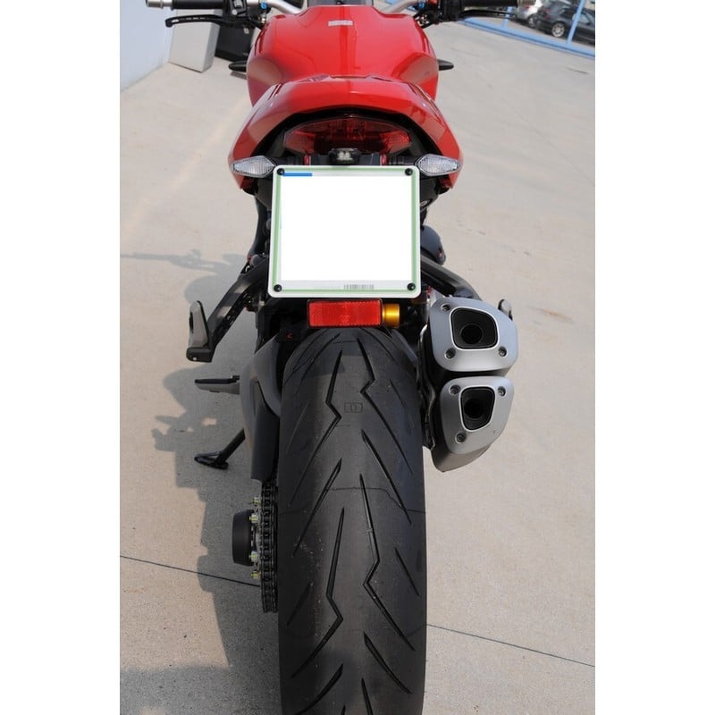 TARDU112B1 Support de plaque d'immatriculation réglable Ducati SuperSport 950 S 2021+ Lightech