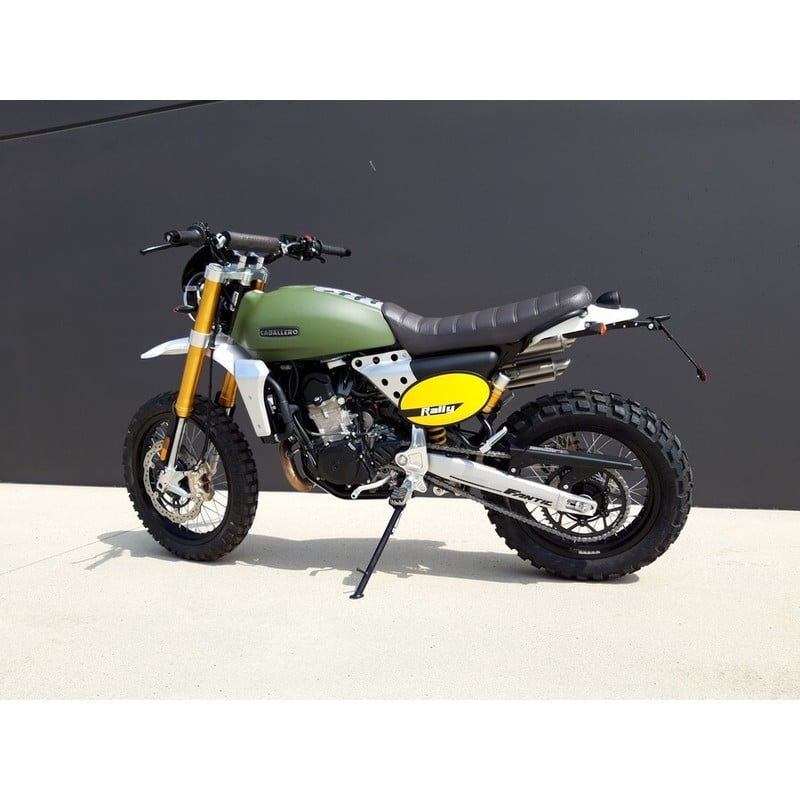 TARFA101B3 Verstellbarer Kennzeichenhalter Fantic Caballero 125/250/500 Scrambler Rally 2019+ Lighte