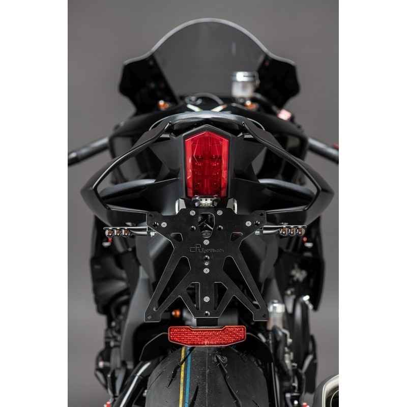 TARYA118B2 Adjustable License Plate Holder Yamaha R1 2015+ Lightech