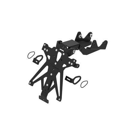 TARYA138B1 Adjustable License Plate Holder Yamaha R9 2025+ Lightech