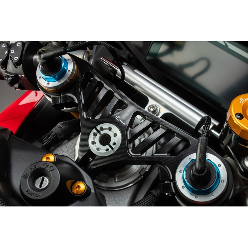 TCADU002NER Placa de dirección Ducati Panigale V4 2025+ Lightech
