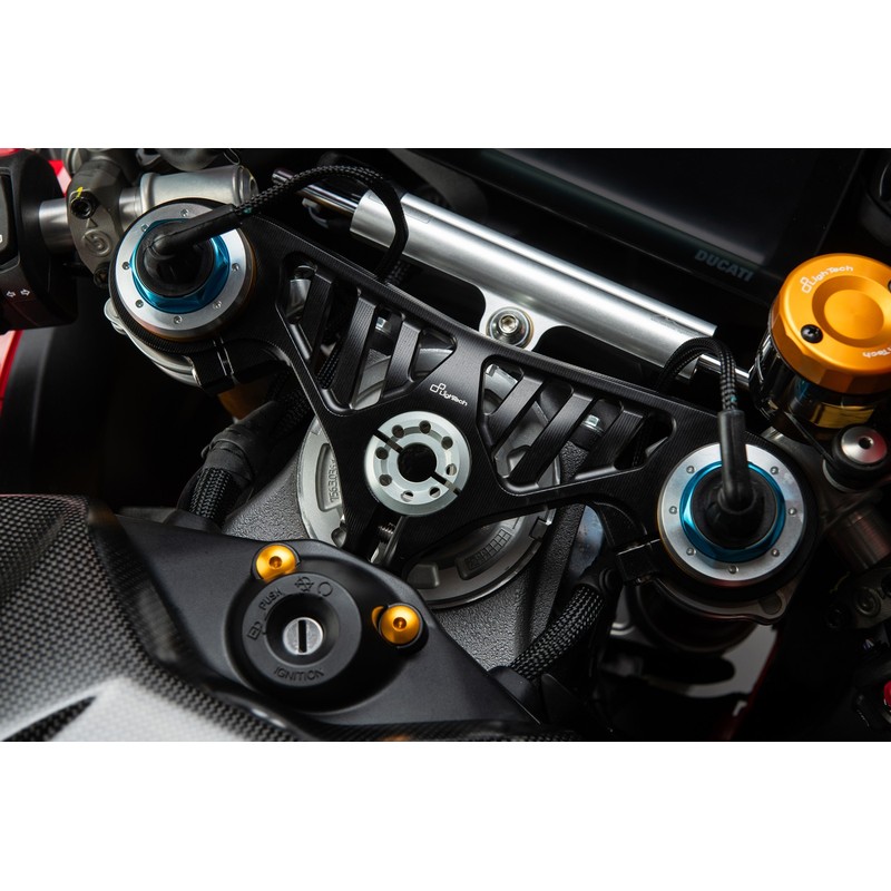 TCADU002NER Piastra di Sterzo Ducati Panigale V4 2025+ Lightech