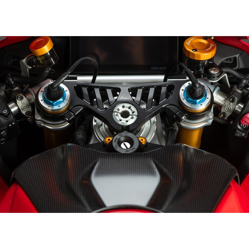 TCADU002NER Lenkplatte Ducati Panigale V4 2025+ Lightech