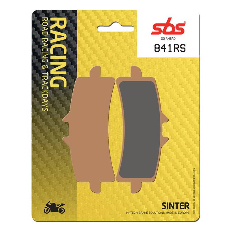 841RS-81586 SBS Pastiglie Freno Anteriore 2pz per Ducati Panigale V4 18/19 841RS Sport e Track