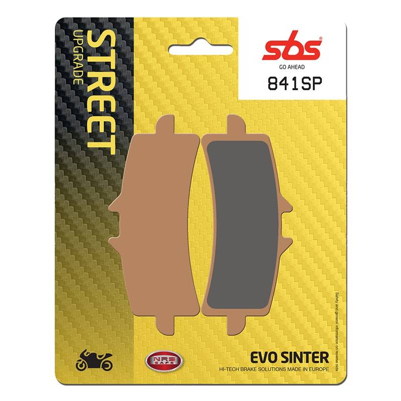Plaquettes de frein SBS avant droite-gauche pour Ducati Panigale V4 18/19 841SP Sport Evo Sinter