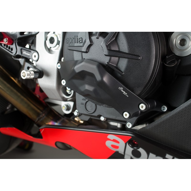 ECPAP002NER Osłona sprzęgła aluminiowa prawa strona Aprilia RSV4 2009+ Lightech