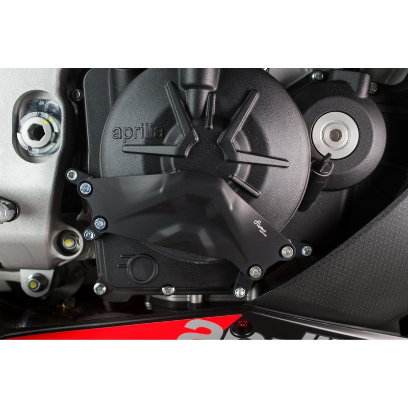 ECPAP002NER Couvercle de protection d'embrayage en aluminium côté droit Aprilia RSV4 2009+ Lightech