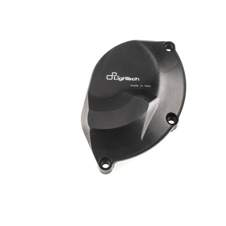 ECPAP005NER Cubierta protectora de aluminio para el alternador lado izquierdo Aprilia Tuono V4 1100