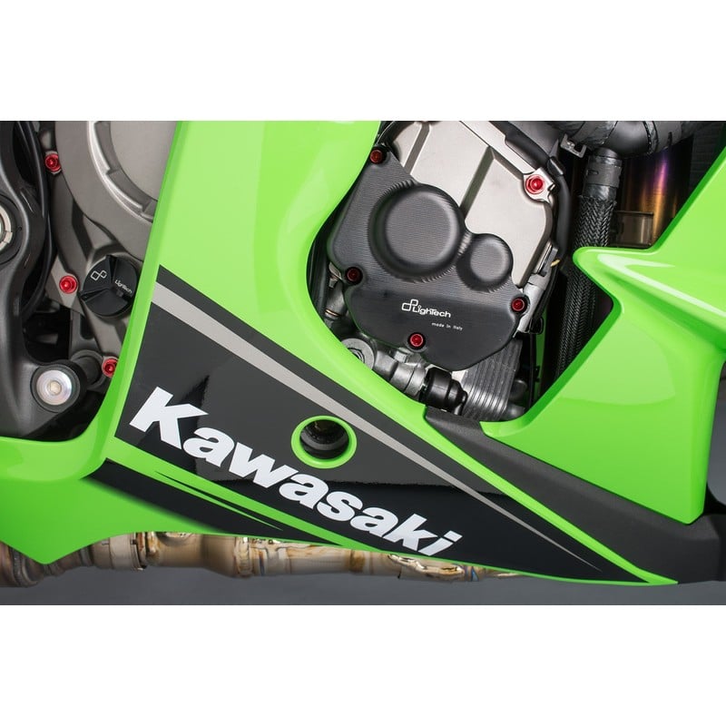 ECPKA001NER Protectores de cubierta de aluminio para pastillas de freno, lado derecho Kawasaki ZX10R