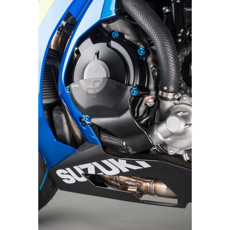 ECPSU006NER Osłona alternatora aluminiowa lewa strona Suzuki GSX-R1000 2017+ Lightech