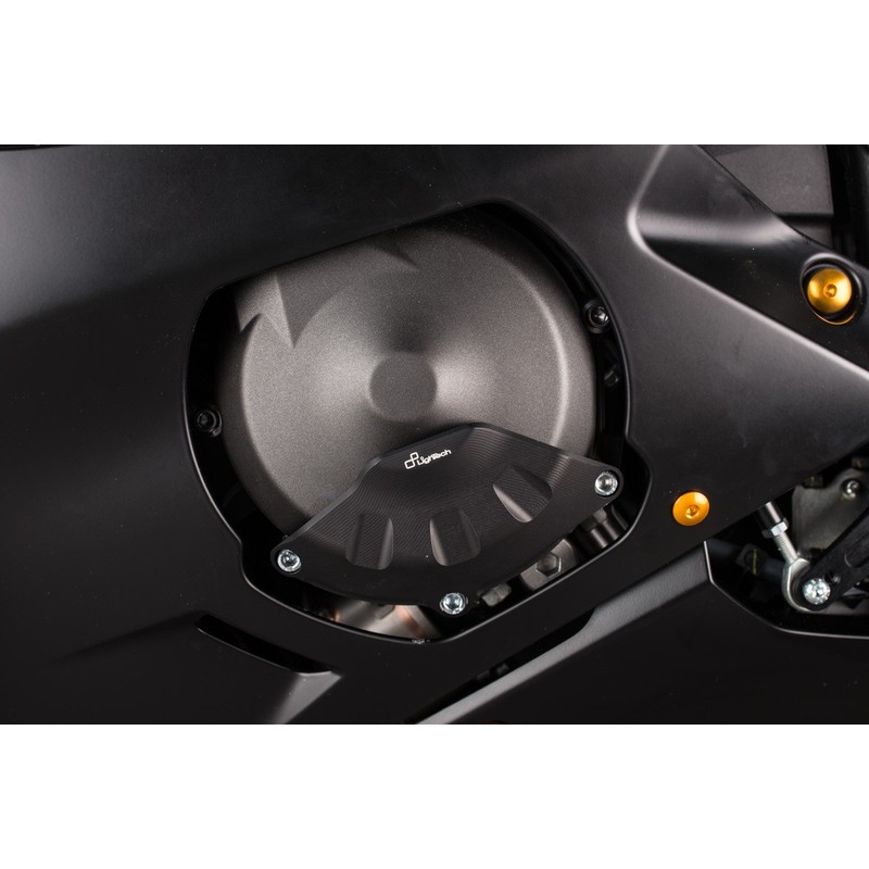 ECPYA001NER Aluminium-Schutzabdeckung für Lichtmaschine, linke Seite Yamaha R6 2006+ Lightech