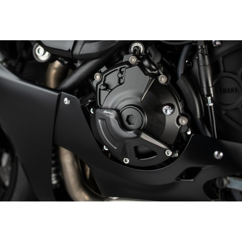 ECPYA004NER Osłona alternatora aluminiowa lewa strona Yamaha MT-10 2016+ Lightech