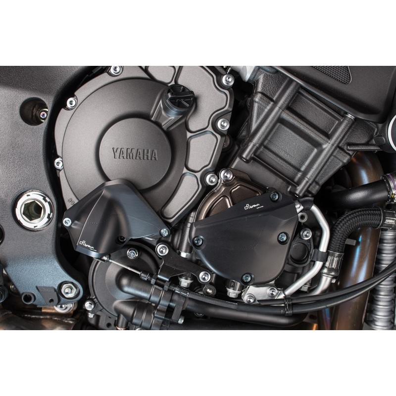 ECPYA006NER Osłony aluminiowe na prawą stronę przetwornika Yamaha R1 2015+ Lightech