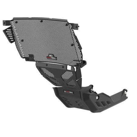 PRN016978-017169-017257-020659-02 Radiator Guards Ducati Hypermotard RVE 698 Mono 2024+ Evotech-perf
