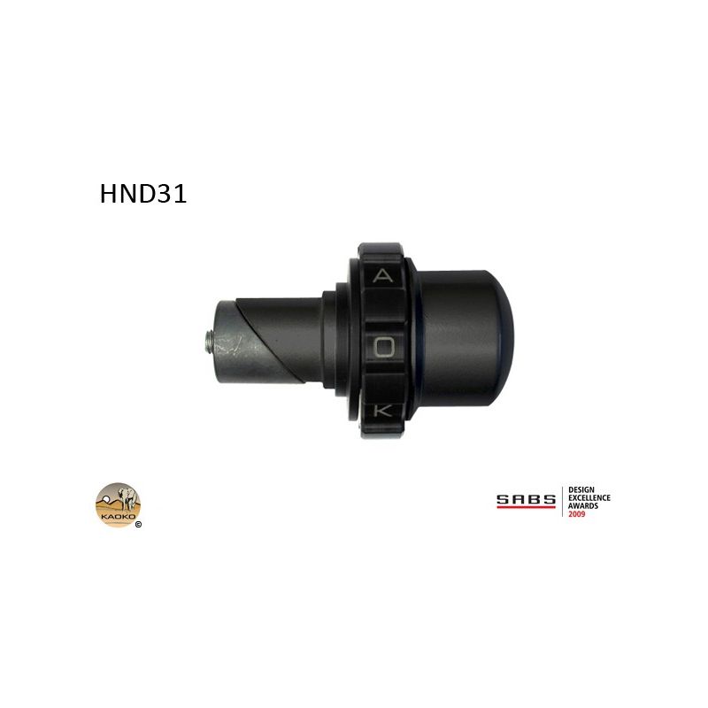 KA-HND31BL KAOKO stabilizzatore manubrio con cruise control - HONDA con terminali diam. es 