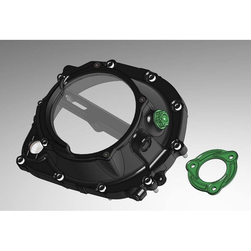 CM-04-01 Coperchio frizione con oblò trasparente Kawasaki Z900 Z 900 17-26