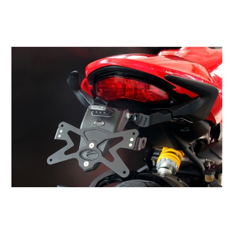 ESTR-0815 Ducati Monster 821 Stripe High uchwyt na tablicę rejestracyjną Monster 821 Stripe