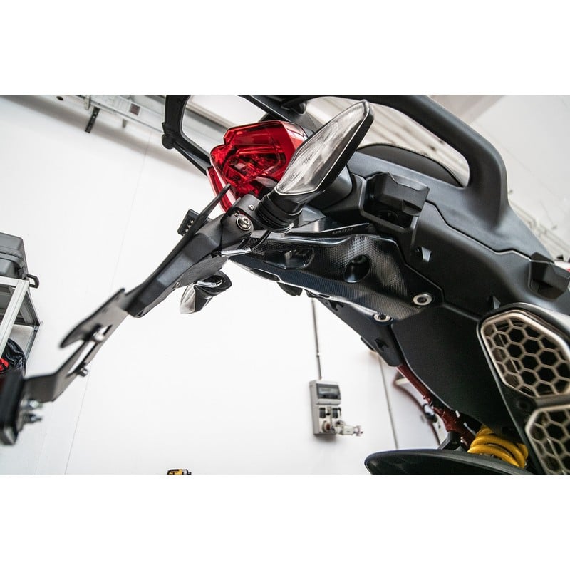 ESTR-0828 Support de plaque Ducati Multistrada V4 1100 Rally