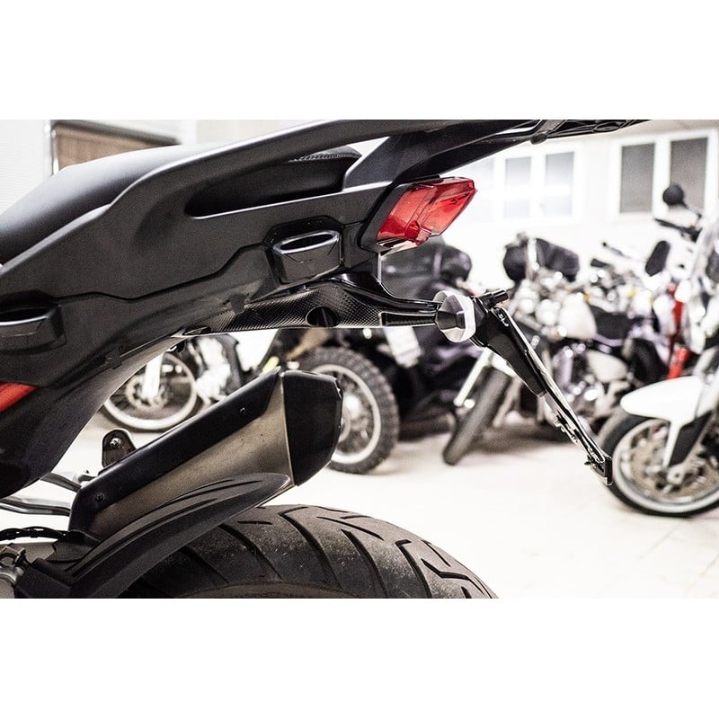 ESTR-0828 Support de plaque Ducati Multistrada V4 1100 Rally