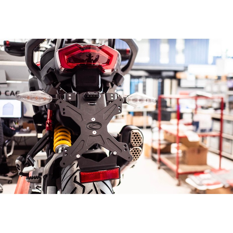 ESTR-0828 Porta matrícula Ducati Multistrada V4 1100 Rally