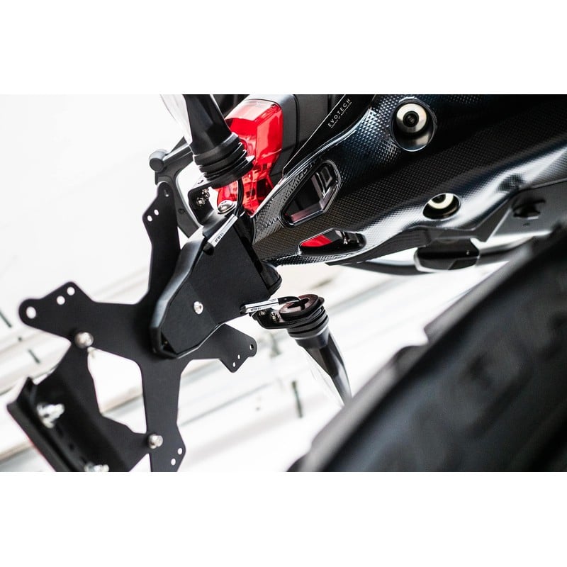 ESTR-0828 Support de plaque Ducati Multistrada V4 1100 Rally