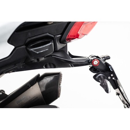 ESTR-0831 Uchwyt tablicy rejestracyjnej Evotech do Ducati Multistrada V4/ S/ Pikes Peak/ V4S Sport 2