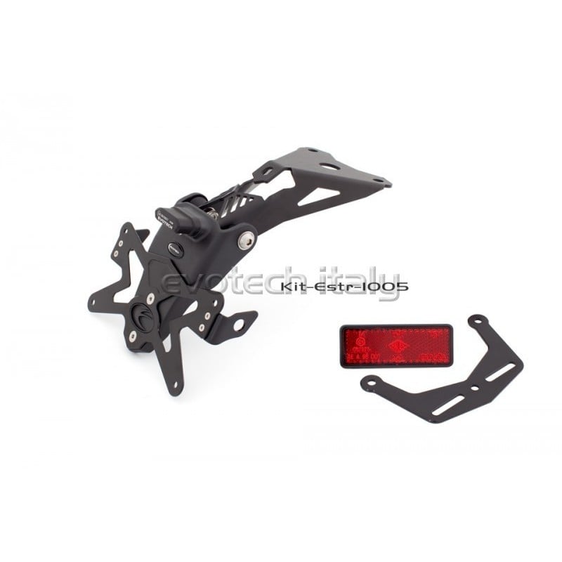 KIT-ESTR-1005 Kompletter Kennzeichenhalter für Aprilia Tuono V4/RSV4/RF/RS4 125/RSV4RF RSV4 1100 / W