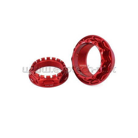 KIT-TB-06/14 Ecrou roue arriere et ecrou porte couronne Mv Agusta