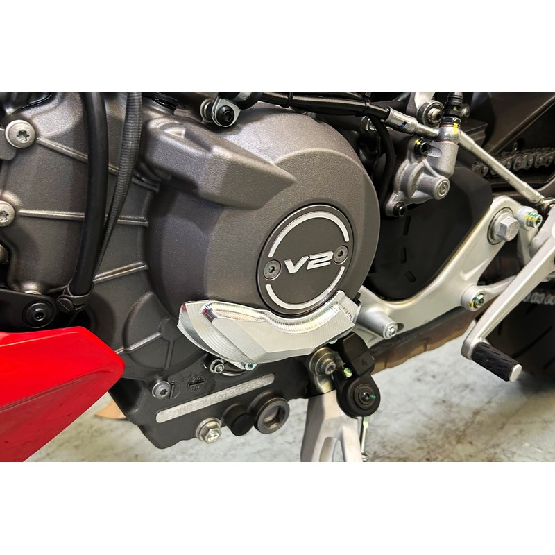 PRO-08-19 Links Motorschützer für Ducati Hypermotard V2