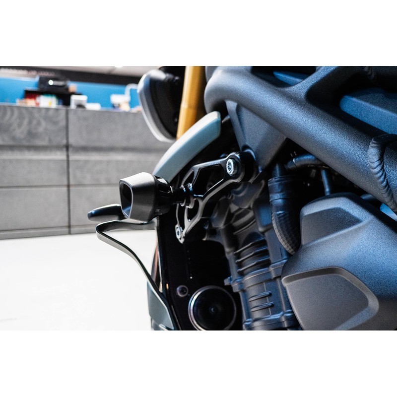 STDA-019 No cut anti-shock frame sliders Triumph Speed Triple 1200 RR