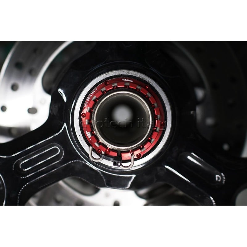 TB-031 Ergal nut M38x1,50 Ergal 7075(rear wheel,)