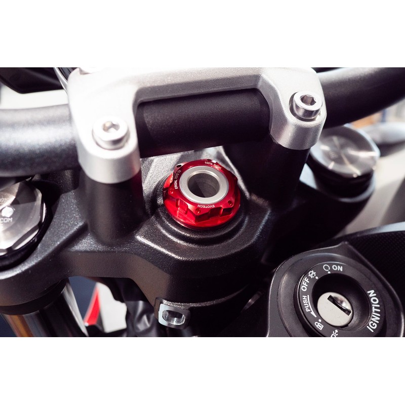 TB-042 Nakrętka ergalowa M25x1 Triumph (płyta sterowa) SPEED TRIPLE 1050 RS 18-20