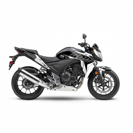 Kit Grafiche Nero-Bianco Honda Cb F 500 13/16
